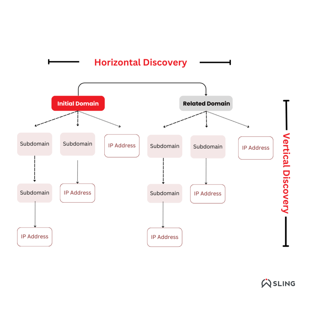 Horizontal and Vertical Digital Asset Discovery